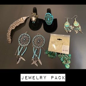 Turquoise-Colored Jewelry Pack